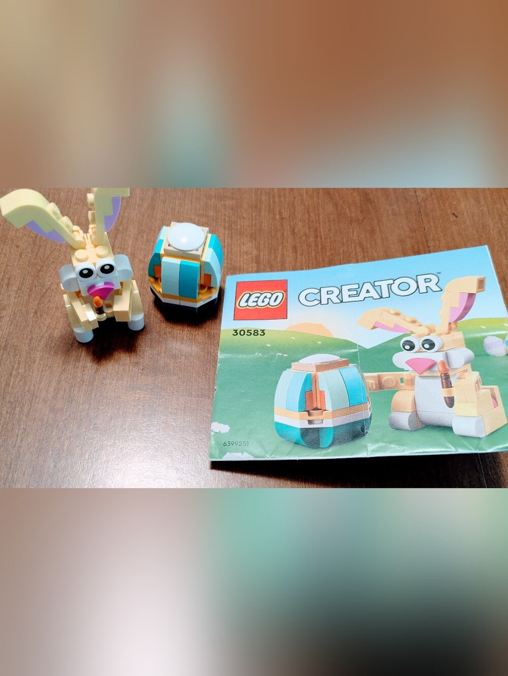 LEGO Creator Easter Bunny Painting Fun set (30583), COMPLETE SET